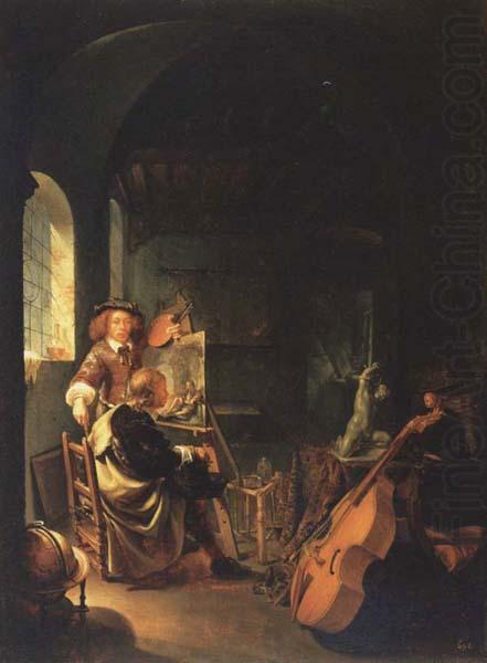 The Connoisseur in the Artist s Studio, Frans van Mieris
